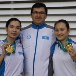 Женская сборная Казахстана заняла первое место